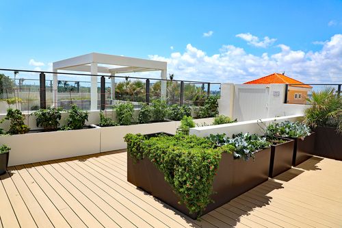 Jardineras de fibra de vidrio